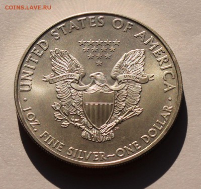 США. 1 доллар ШАГАЮЩАЯ СВОБОДА 2009. СЕРЕБРО, 31,1 - унция. - 6