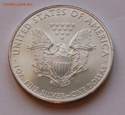 США. 1 доллар ШАГАЮЩАЯ СВОБОДА 2010. СЕРЕБРО, 31,1 - унция. - 8