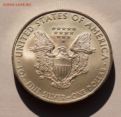 США. 1 доллар ШАГАЮЩАЯ СВОБОДА 2010. СЕРЕБРО, 31,1 - унция. - 6