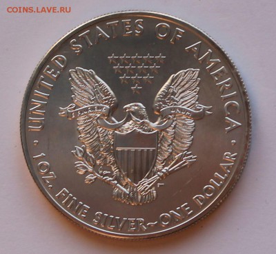 США. 1 доллар ШАГАЮЩАЯ СВОБОДА 2011. СЕРЕБРО, 31,1 - унция. - 7
