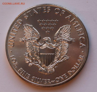 США. 1 доллар ШАГАЮЩАЯ СВОБОДА 2012. СЕРЕБРО, 31,1 - унция. - 7