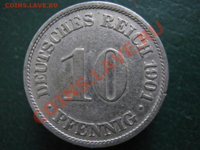 32.2. Германия 10пф 1901 А-50р - IMG_4922