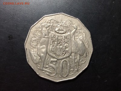 Австралия 50 центов 1974 г - image