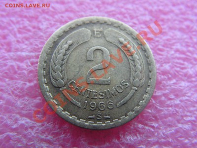 -Чили- 2 чентесимо 1966(птица) -- 13 января 22-00 - 2 чентесимо 1966 (1).JPG