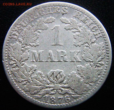 Германия_серебряная марка 1876(А); до 16.12_22.07мск - 12931