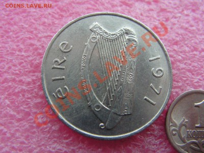 -Ирландия- 10 пенни 1971(рыба) -- 13 января 22-00 - 10 пенни 1971 (1).JPG