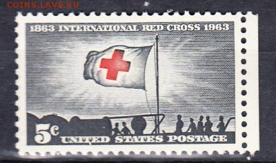 США 1963 1м красный крест - 242