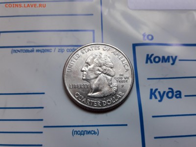 25 ЦЕНТОВ 2000г. США . Р .ВИРДЖИНИЯ .до 18.12.16. 21-00 мск. - 20161216_113513