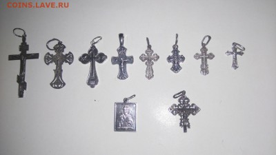 Лот серебренных крестиков.10 шт. - DSC_0354.JPG