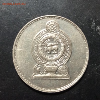 Шрифт-Ланка 1 рупия 1978 г - image