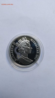 Гибралтар 14 экю 1993 Proof Черчилль до 18.12 - PHOTO_20160803_144635