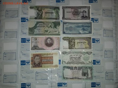 АССОРТИ из 9 БОН-UNC!! Из коллекции. до 18.12.16. 21-00 мск. - 02