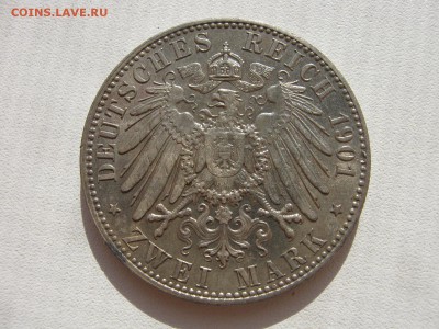 Германия Пруссия 2 марки 1901 200-летие королевства до 20.12 - IMG_0027
