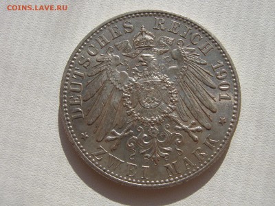 Германия Пруссия 2 марки 1901 200-летие королевства до 20.12 - IMG_0029