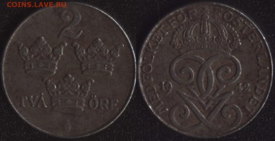 Швеция 2 оре 1942 до 22:00мск 23.12.16 - Швеция 2 оре 1942 =30