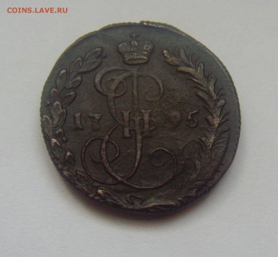 Денга 1795г КМ  до 22.12.16г. 22-00мск. - деньга 1795 км