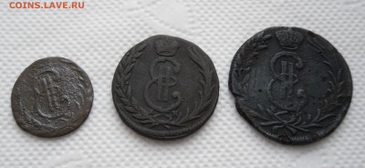 Сибирские монеты деньга,копейка,2 копейки - 1