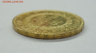 20 франков 1893 г. (А) AU 6.45 Оценка - 20фр1893-3