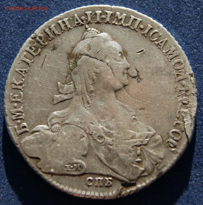 1 рубль 1774 года СПБ-ТИ-ФЛ - 1