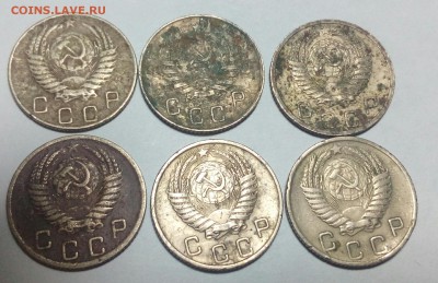 14 монет никеля с 1931 по 1956.20.12.22.00 - IMG_20161217_232023