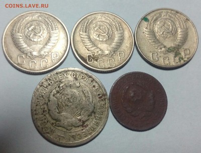 14 монет никеля с 1931 по 1956.20.12.22.00 - IMG_20161217_232042