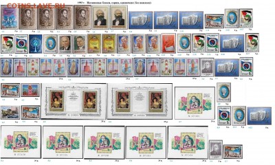 СССР 1983-1984. ФИКС - 1.1983. Блоки