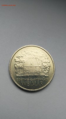 ГДР 5 марок 1982 Домик Гете, Веймар  до 21.12 - PHOTO_20161218_135910