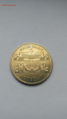 С РУБЛЯ ! ГДР 5 марок 1986 Потсдам, Новый Дворец до 21.12 - PHOTO_20161218_140431