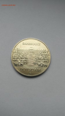 ГДР 5 марок 1986 Потсдам, Дворец Сансуси до 21.12 - PHOTO_20161218_140441