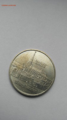 С РУБЛЯ ! ГДР 5 марок 1989 Мариен Кирхе  до 21.12 - PHOTO_20161218_140603