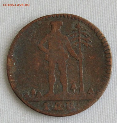 С 1 руб. БРАУНШВЕЙГ 1 пфенниг 1737г. ДИКИЙ ЧЕЛ до 24.12 - IMG_3383.JPG