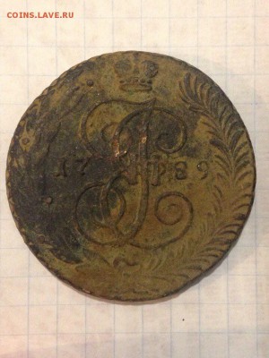 4 разных пятака 1758-1794г. До 21.12.2016 - image