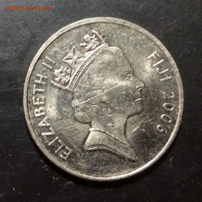 Фиджи 20 центов 2006 г - image