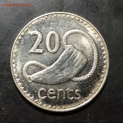 Фиджи 20 центов 2006 г - image