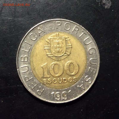 Португалия 100 эскудо 1991 г (БИМ) - image