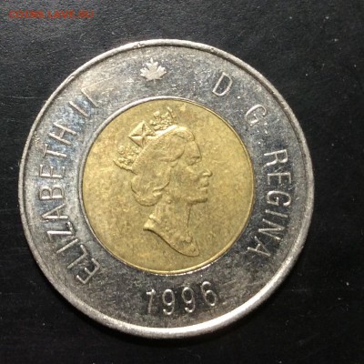 Канада 2 доллара 1996г (БИМ) - image
