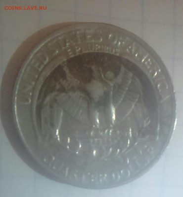 LIBERTY 1985 p Quarter Dollars, перевертыш.. на оценку - IMG_20161218_220938.JPG