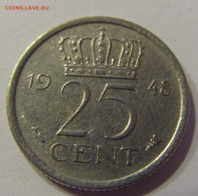 25 центов 1948 Нидерланды 24.12.2016 22:00 МСК - CIMG3663.JPG