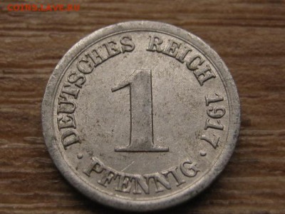 Германия 1 пфеннинг 1917 J до 20.12.16 в 22.00 М - IMG_0764.JPG