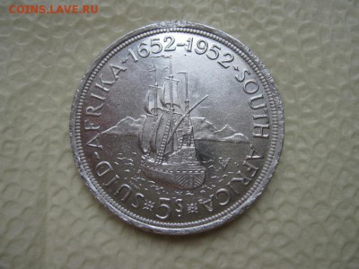 5 шиллингов Юж. Африка 1952 сер до 21.12.16 - IMG_5945.JPG