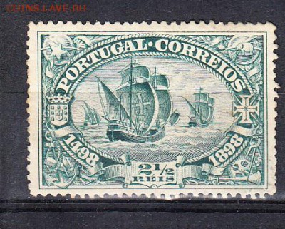 Португалия 1898 парусники Колумб 1м - 7