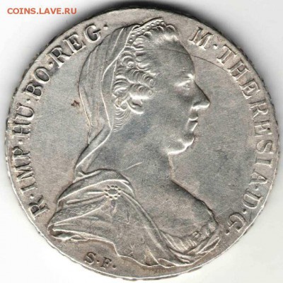 Талер Марии Терезии 1780 г. прошу оценить - зар6