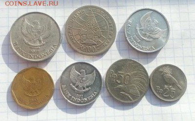 Индонезия 7 монет до 22-00 22.12.16 - 1481882491779