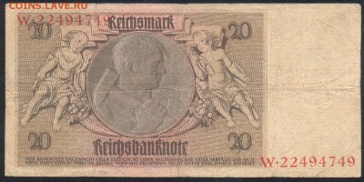 Германия 20 марок 1929 г.  21.12.16 г. 22 -00 МСК. - 20 м. 1929 1