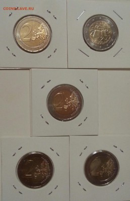 2 ЕВРО Рим. договор Германия. 5 дворов. UNC до 21.12 в 22.00 - ри