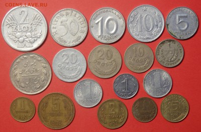 Иностранные монеты. 18 шт. до 25.12.2016г. в 22.30 мск - 90