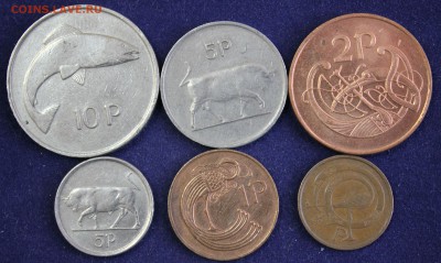 С 1 руб. ИРЛАНДИЯ 6 разных монет до 25.12 в 22-00 - IMG_3629.JPG