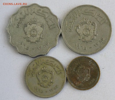 С 1 руб. КОРОЛЕВСТВО ЛИВИЯ 4 разных монеты 1965г.  до 25.12 - IMG_3526.JPG
