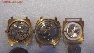 Часы СССР в позолоте 7 шт. с 500 руб - Е.JPG