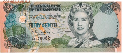 Багамы 50 центов 2001 до 26.12.16 в 22.00мск (В202) - 1-баг50ц1